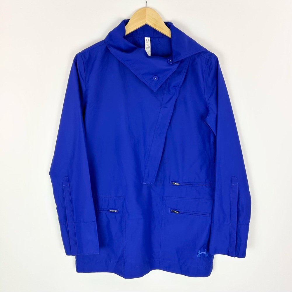 Under Armour Lightweight Windbreaker‎ Jacket Blue Women’s Size Small